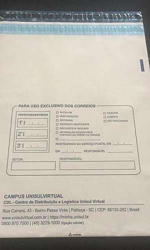 Envelope plastico adesivo Envelope plastico adesivo